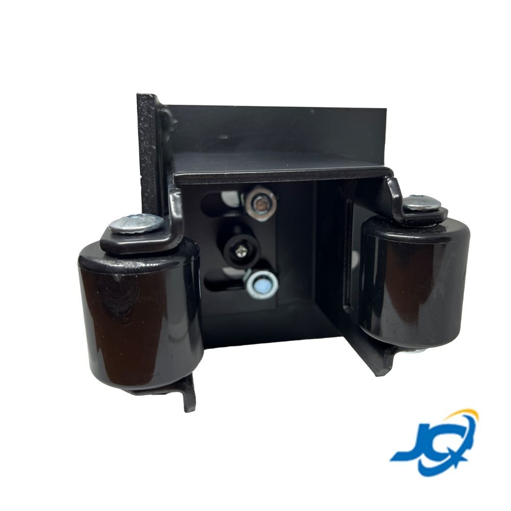 adjustable catcher with roller anti scratch sliding gate and doors